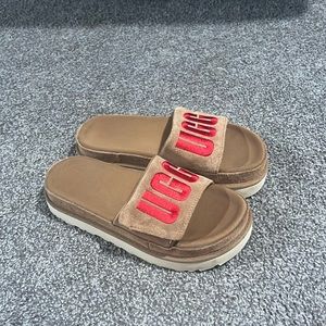 Women’s UGG platform slip ons